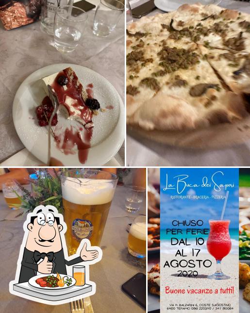 Cibo al Ristorante Pizzeria La Buca Dei Sapori Teramo