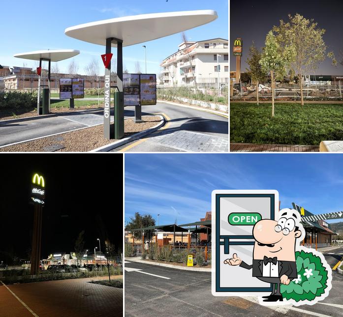 Gli esterni di McDonald's Caserta