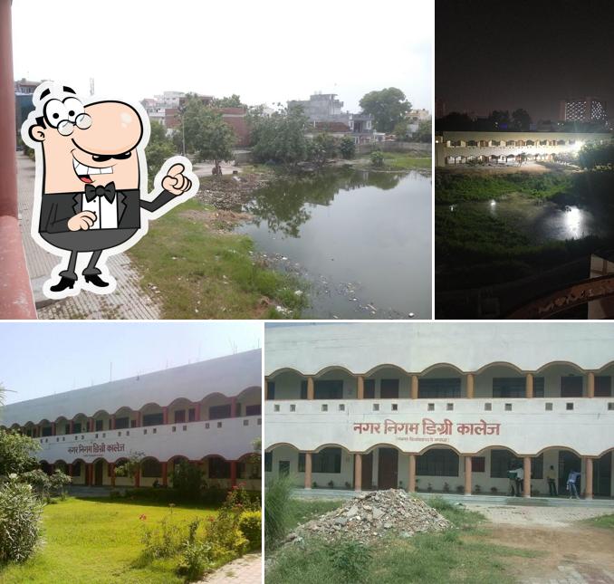 The exterior of Pawan Sweets and Bakery