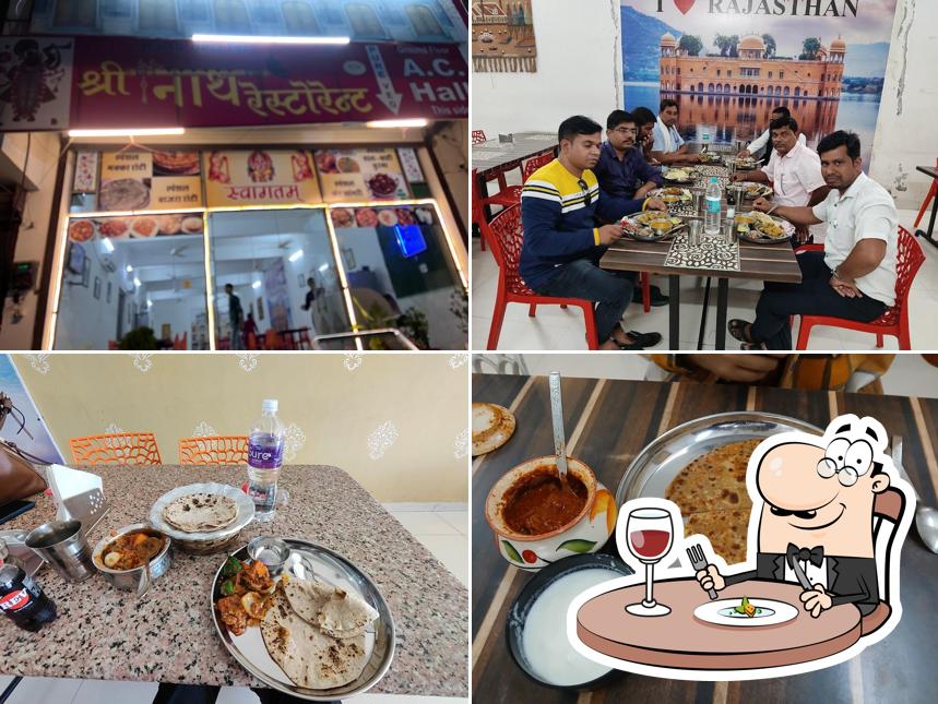 Meals at SHRI NATH RESTAURANT Pure Veg Best Rajasthani Gujrati Punjabi Best for Groups under Rs.200