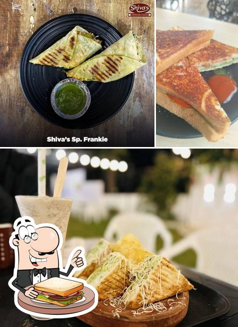 Grilled cheese sandwich at Shiva's Coffee Bar & Snacks