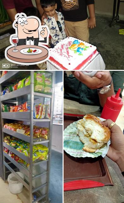 Food at Sri Thirumala Bakery