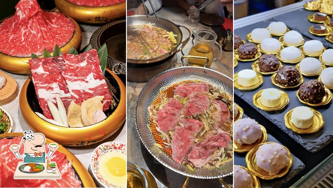 Platti al Sukiyaki shabu-shabu