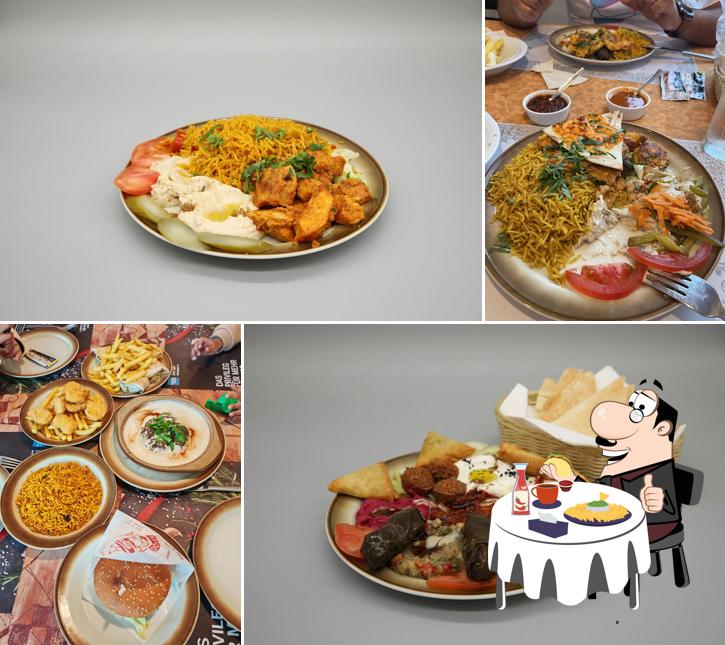 Piatto di formaggi al Yafa Restaurant