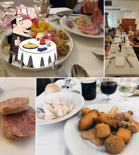 Piatto di formaggi al Albergo Ristorante Nazionale