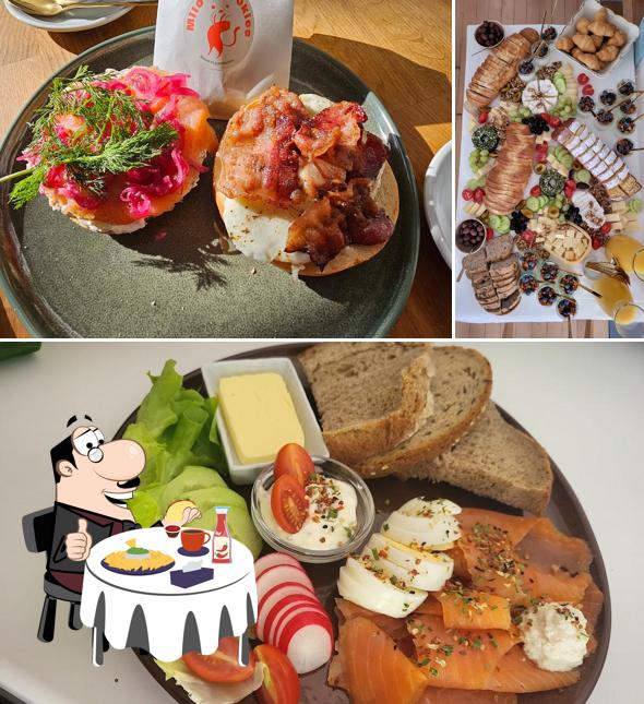 Piatto di formaggi al Bees & Birds Cafe