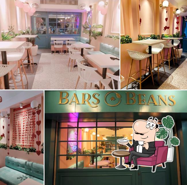 The interior of Bars N Beans