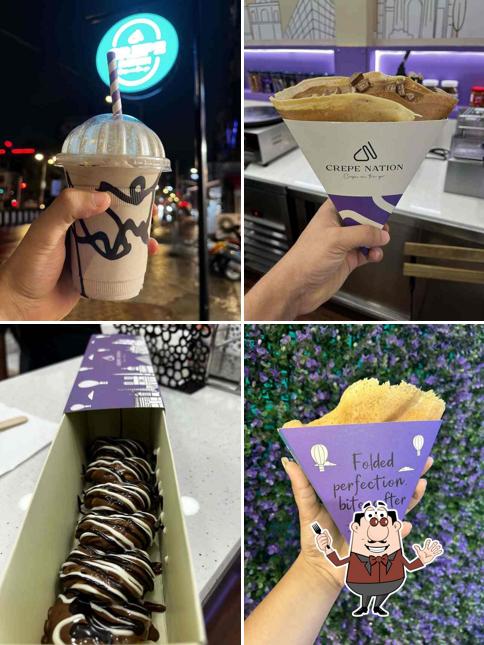 Food at Crepe Nation
