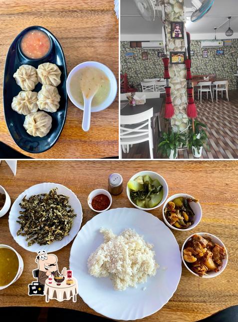 The restaurant's food and interior