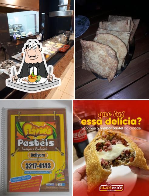 Platos en Flávio's Pastéis