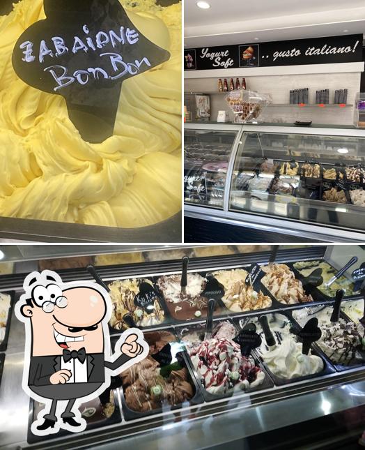 Guarda la foto che presenta la interni e cibo di Gelateria Bon Bon Rivoli