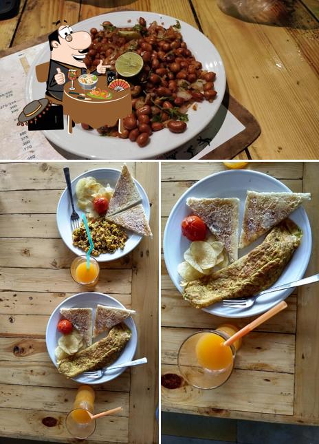 Food at Shail's Floating Spirit