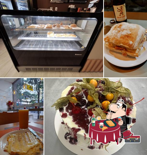 Waffles em Bendito Café