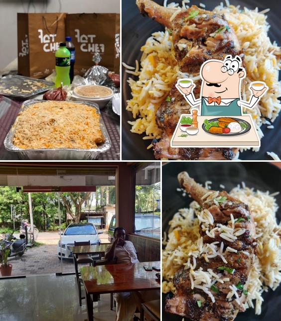 Food at Fat Chef Mandi Village