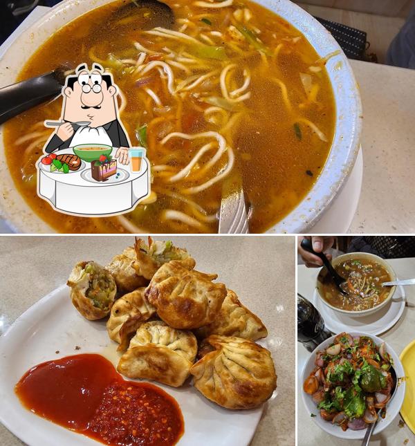 Hot and sour soup at Friends Corner 2