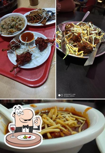 Food at Ayush Chinese Corner