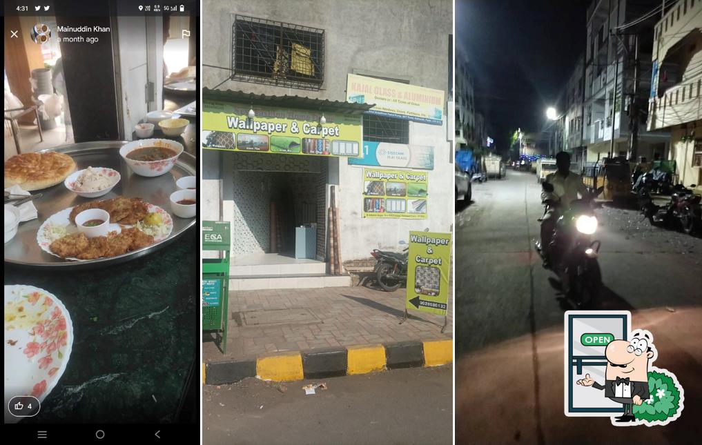 The exterior of Hotel Gareeb Navaz