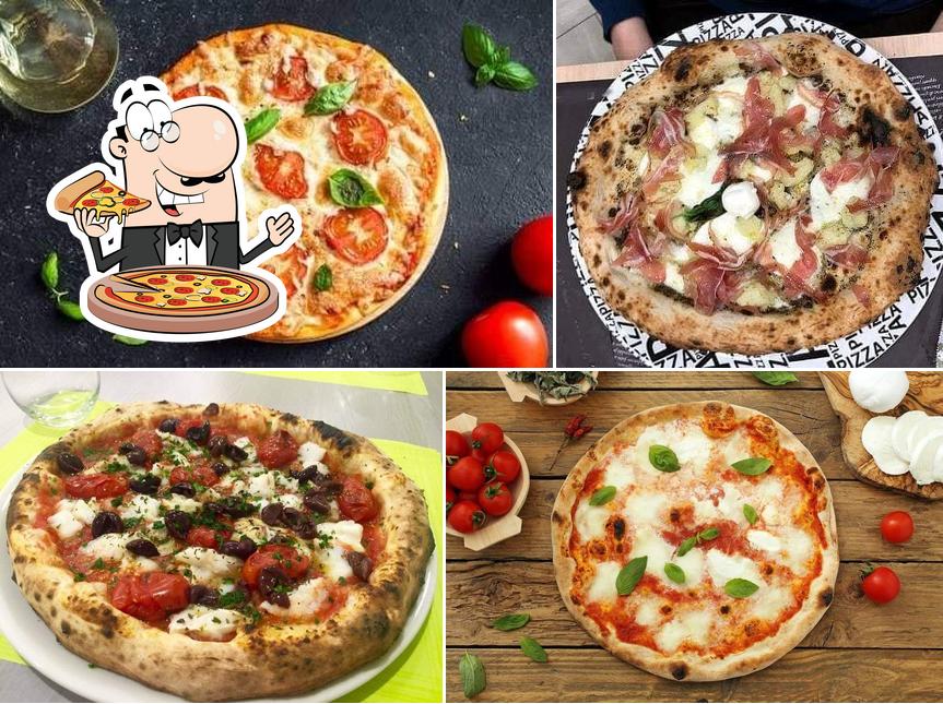 Prenditi tra le molte varianti di pizza