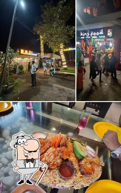 King food hub is distinguished by exterior and food