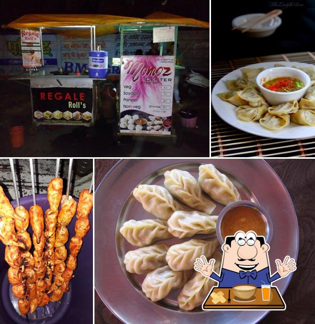 Food at The Momos Hub food truck