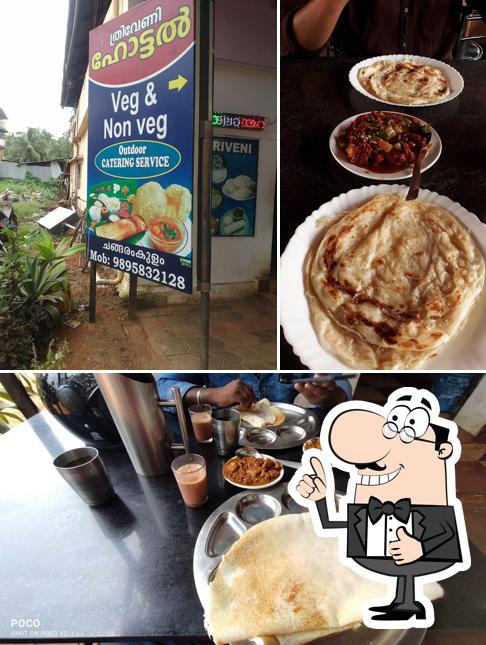 See this picture of Triveni Hotel