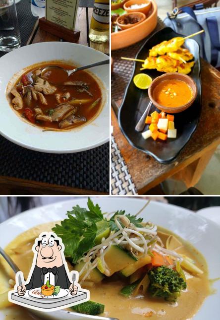 Food at Wok & Roll Restaurant