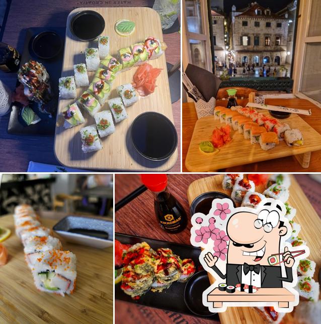 Concediti un sushi a La Bodega Dubrovnik sushi & burger bar