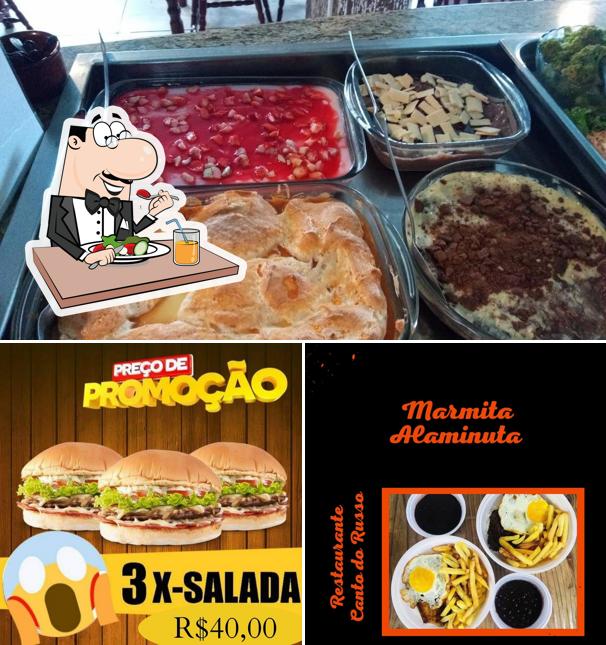 Platos en Canto do Russo