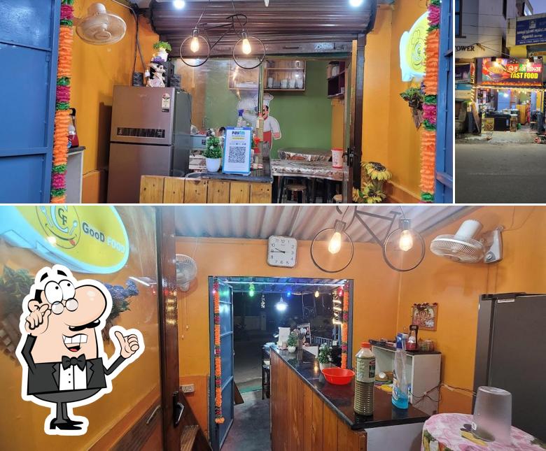 The interior of Chennai Fast Food