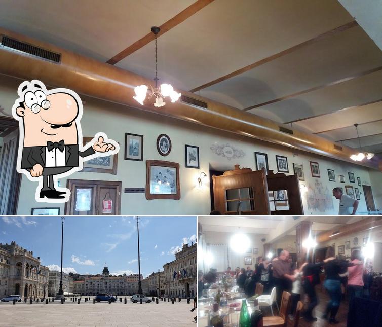 La interni e esterno del ristorante