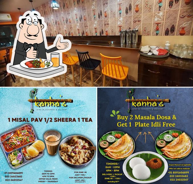 The image of Kanha's Pure Veg Restaurant’s food and interior