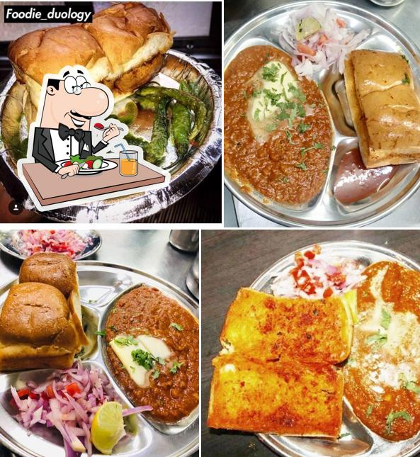 Food at Kumar Pav Bhaji Corner