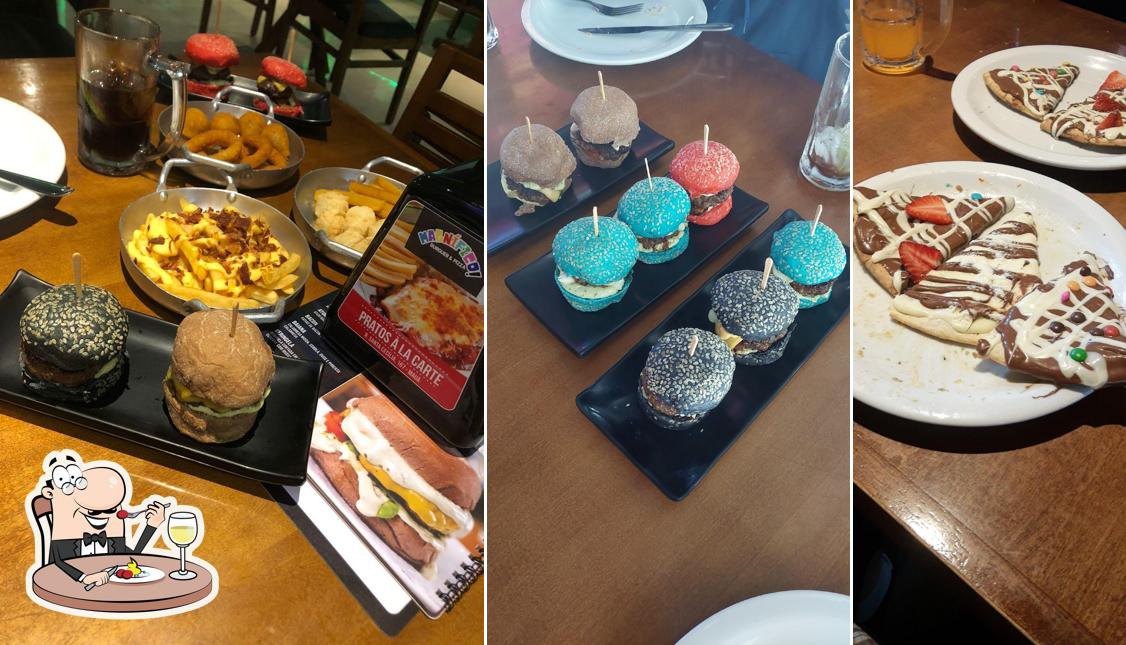 Comida em Magnifico Burguer e Pizza