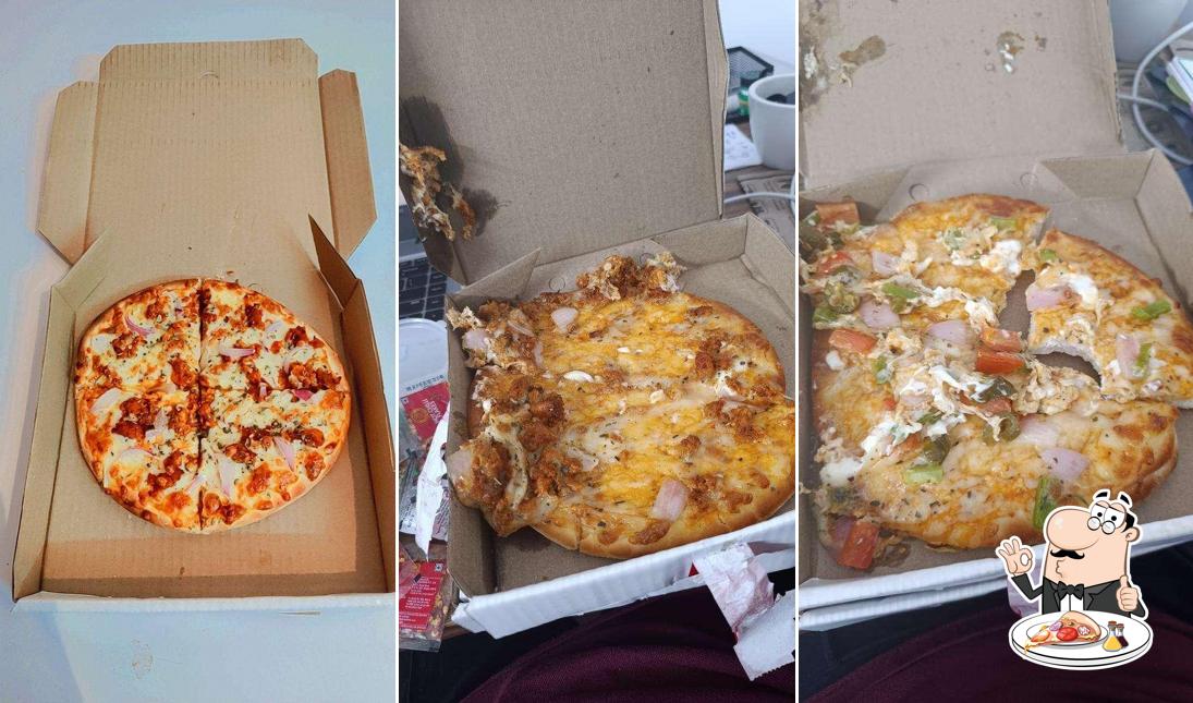 Get pizza at Pizza Mansion