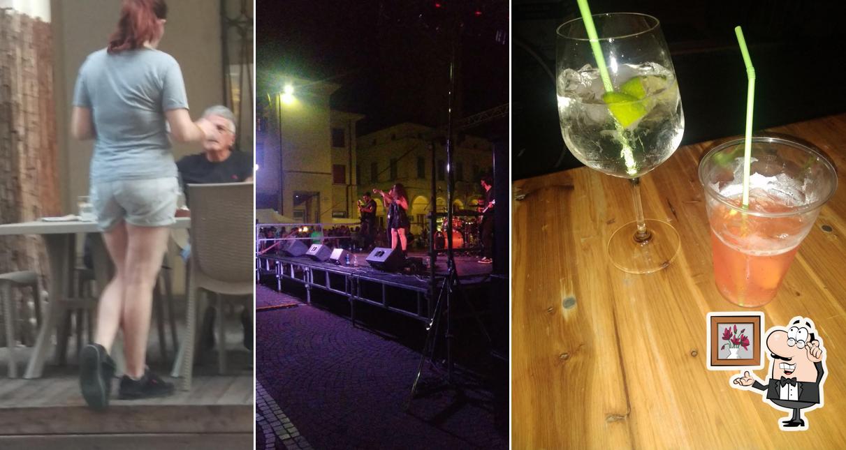Gli interni di Bar Pinky