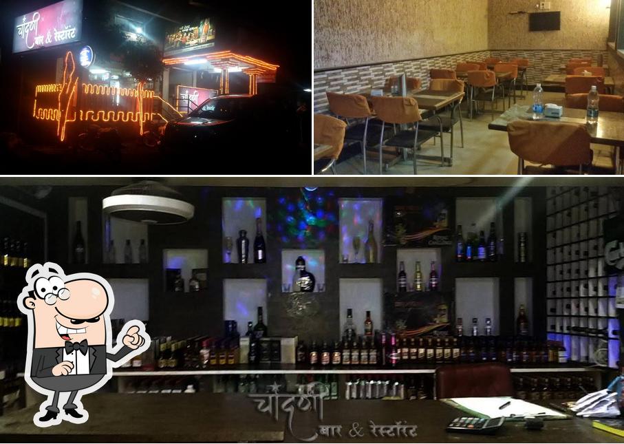HOTEL CHANDNI BAR AND RESTAURANT is distinguished by interior and bar counter