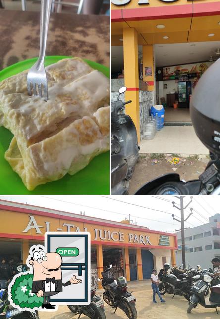 The exterior of Al Taj Juice Park
