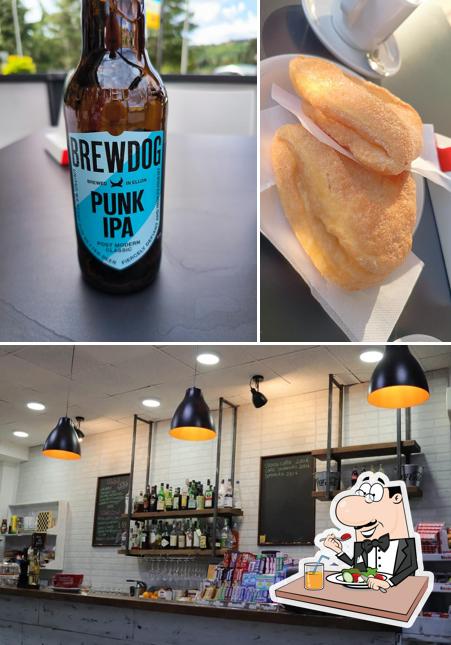 Tra le varie cose da Barsotti si possono trovare la cibo e lavagna