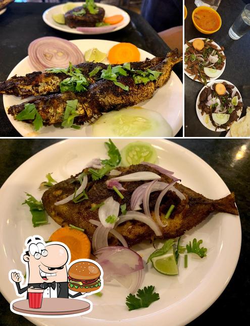 Try out a burger at Kerala kitchen