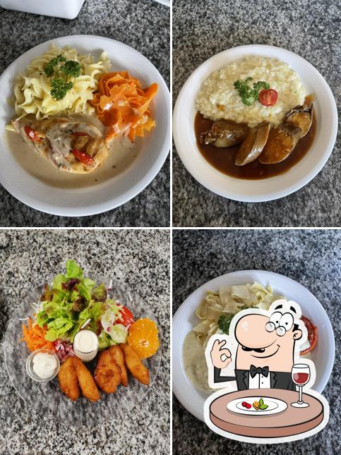 Platti al Restaurant Landhaus Dragi