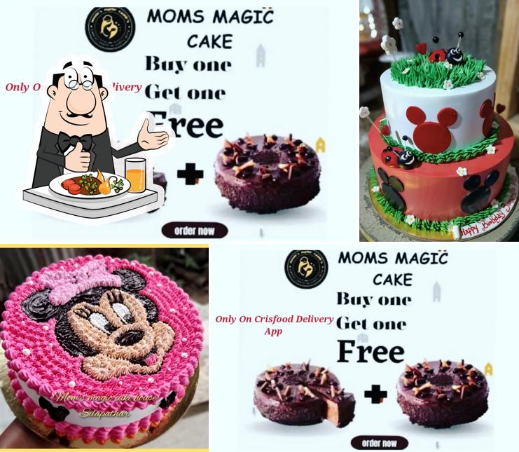 Meals at Mom's magic cake house