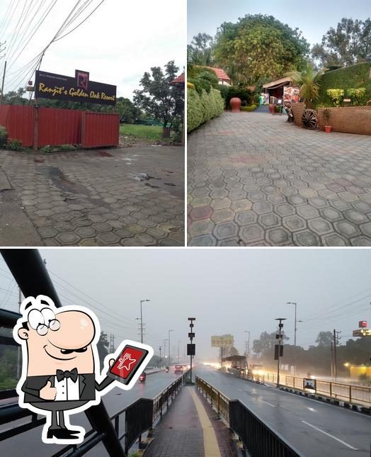 The exterior of Ranjit's Golden Oak Resort