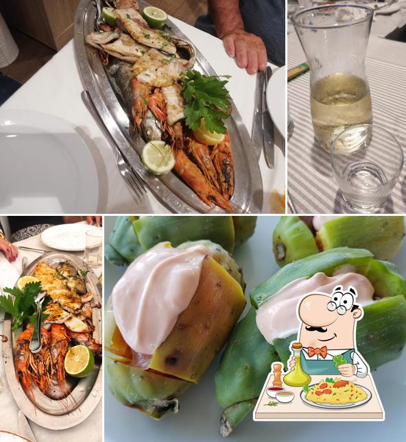 Platti al Ristorante Al Monaco