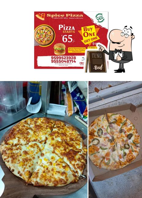 Look at this image of Spice pizza