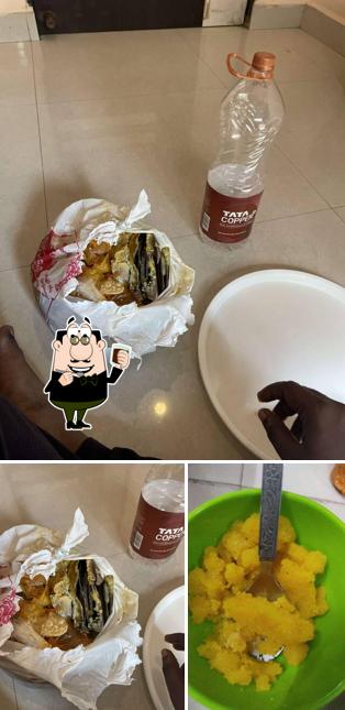 Enjoy a beverage at Perayya Mess