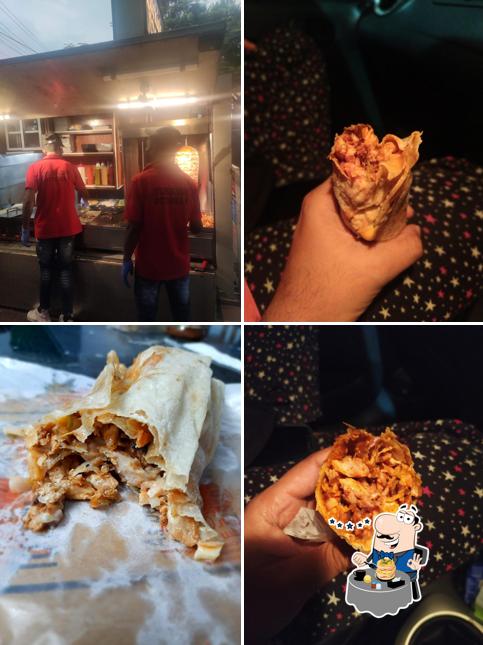 Food at Turkish Ottoman Rolls & Grills