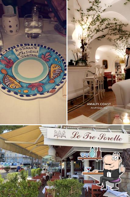 Dai un'occhiata agli interni di Ristorante Le Tre Sorelle Positano