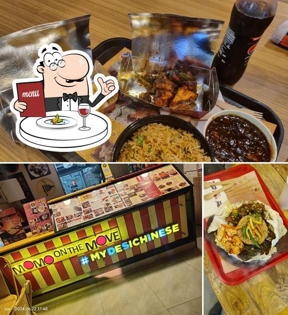 Food at Wow! Momo