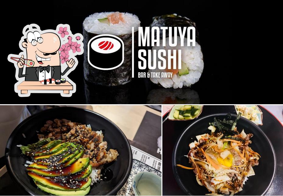 Prova le varie opzioni di sushi