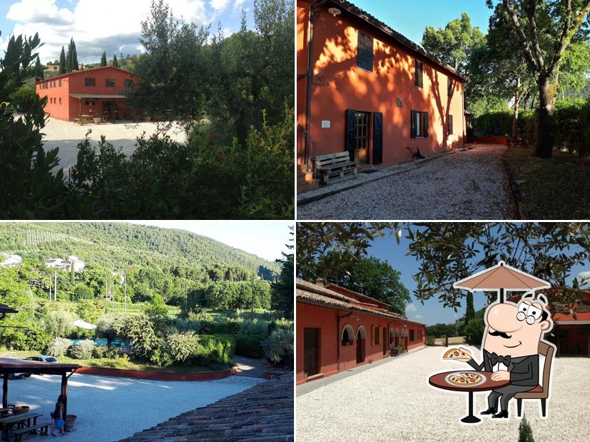 Gli esterni di Agriturismo Collelignani Spoleto